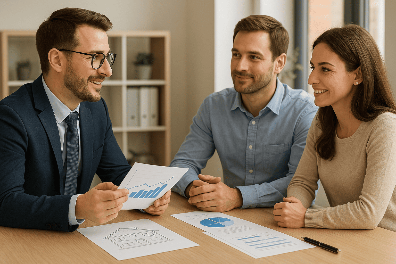 Investissement immobilier patrimonial – immeubles professionnels et logements