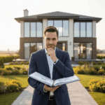 Propriétaire réfléchissant à des solutions de financement suite à un refus bancaire